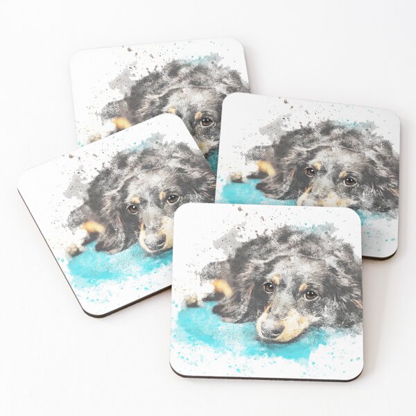 Item preview, Sleeping Watercolor Dog designed and sold by zPROGODz.