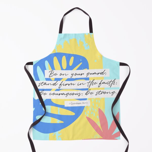 Item preview, Be Courageous, 1 Corinthians 16:13, Bible Verse designed and sold by StudioCitrine.