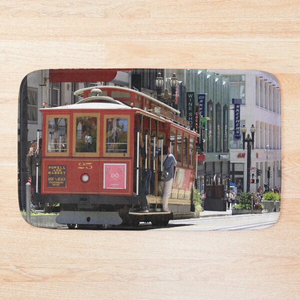 Item preview, # 25 Cable Car - San Francisco, California, USA designed and sold by Buckwhite.