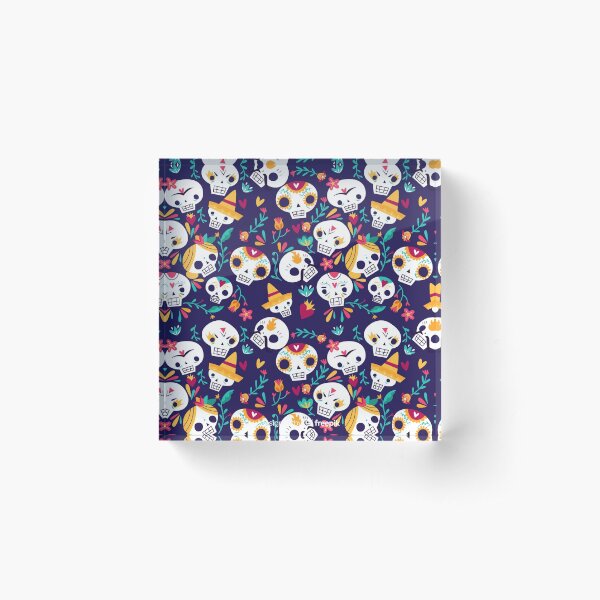 Item preview, Day of the Dead Skulls designed and sold by IllusionFuzion.