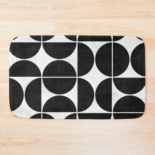 Item preview, Mid-Century Modern Pattern No.3 - Black and White Concrete designed and sold by Zoltan Ratko.
