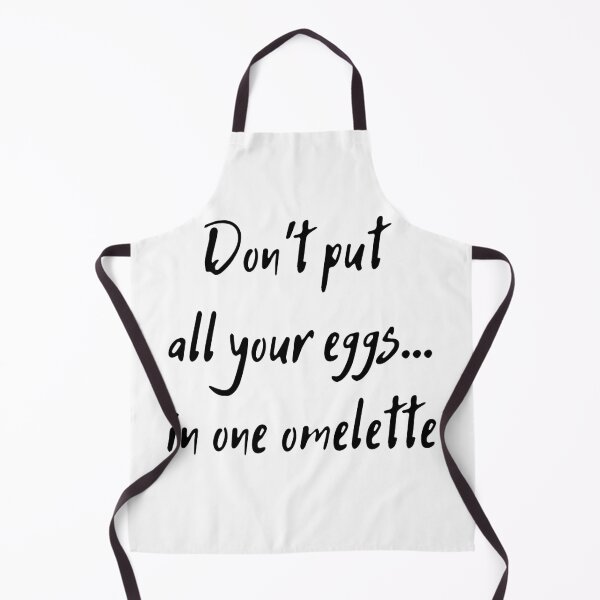Item preview, Don't put all your eggs in one omelette designed and sold by Kate-shop.