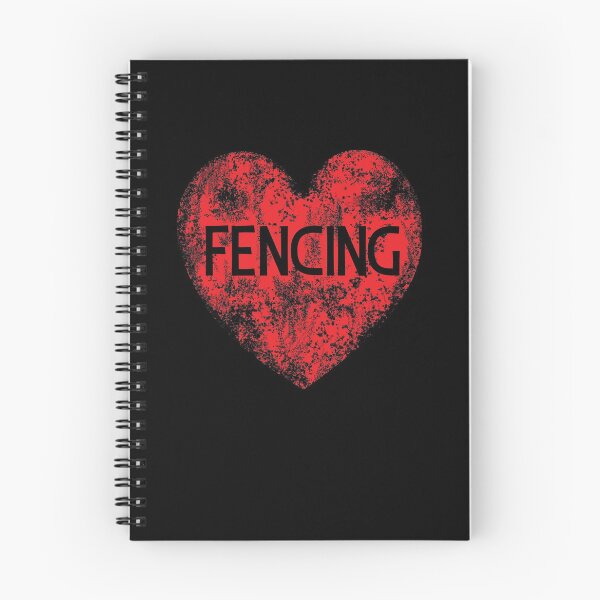 Item preview, Love Fencing heart designed and sold by ReluctantChickn.