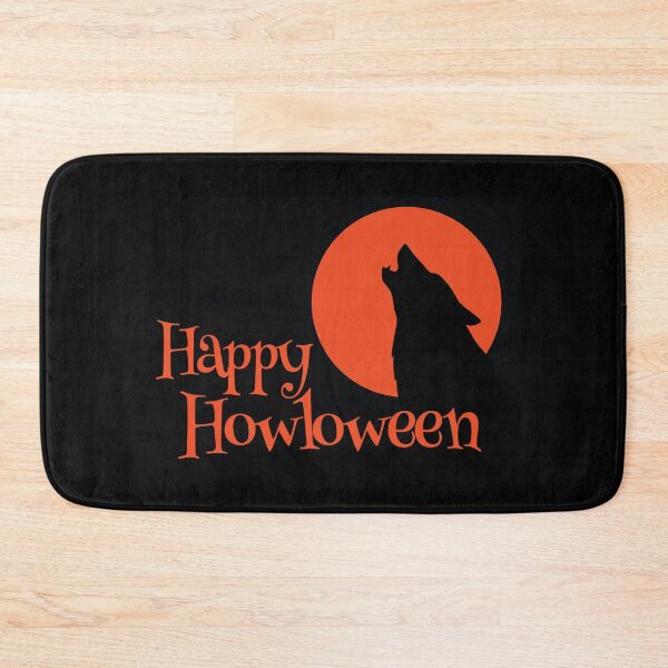 Artikelvorschau, Heulender Wolf - Happy Howloween entworfen und verkauft von thedvguy.