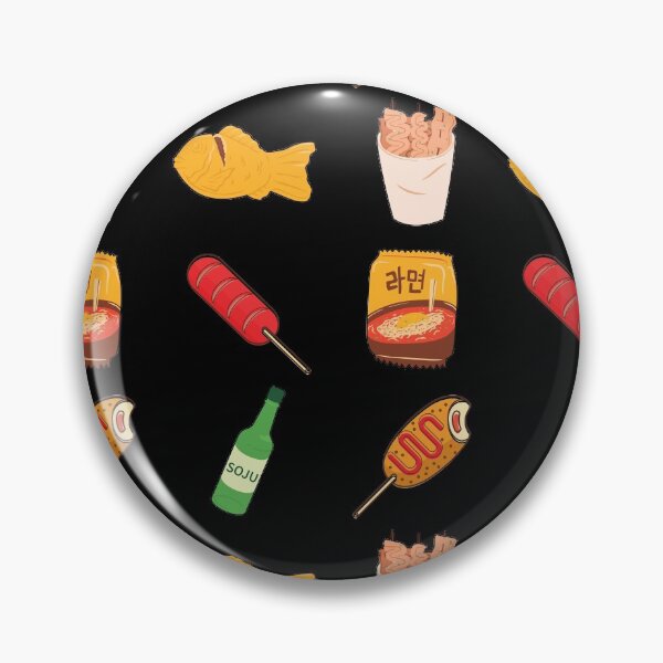 Item preview, KOREAN JUNK FOOD Asian Food Pack - Soju Fish [BUY MEDIUM OR LARGER FOR STICKER PACK] designed and sold by SugarSaint.