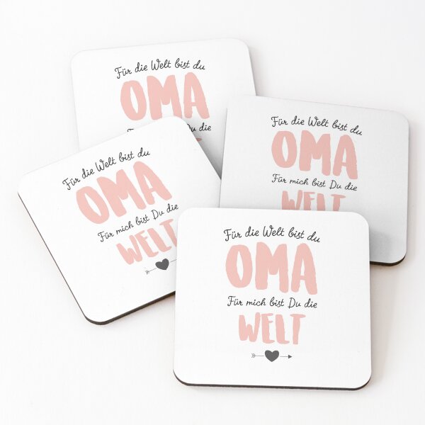 Item preview, Für die Welt bist du Oma Geschenkidee designed and sold by betternotes.