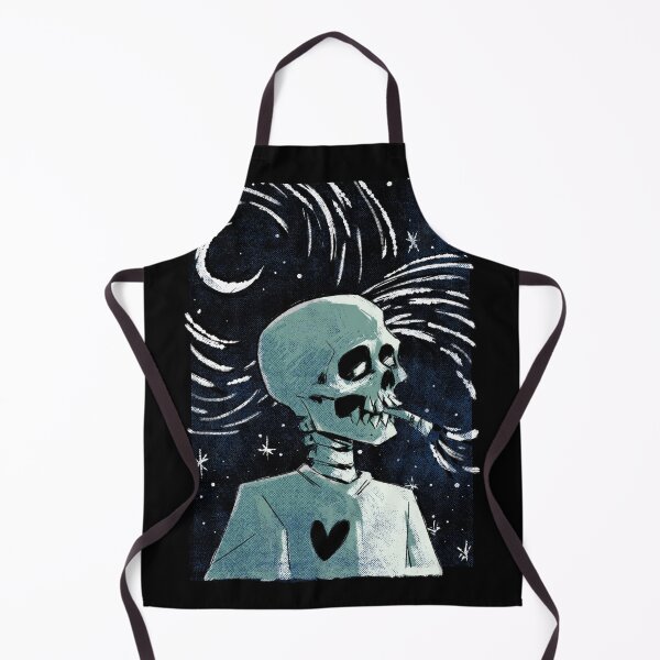 Item preview, Smoking Skull, Blue designed and sold by skull3bones.