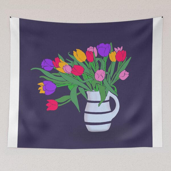 Item preview, Tulips in a Jug designed and sold by ToEllaBloom.