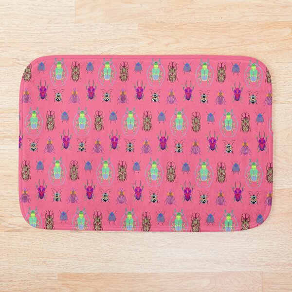 Item preview, Bugs pink pattern designed and sold by Glitch-Babe.