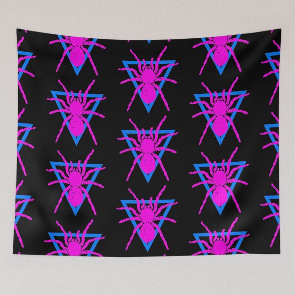 Item preview, Tarantula Pink & Blue Design designed and sold by ArtbyJeanClaude.
