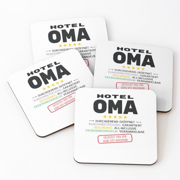 Item preview, Hotel Oma Lustige Geschenkidee designed and sold by betternotes.