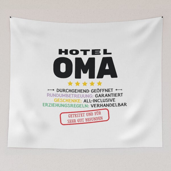 Item preview, Hotel Oma Lustige Geschenkidee designed and sold by betternotes.