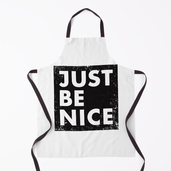 Item preview, Just Be Nice in cute black box - slightly distressed designed and sold by PsychicCatStore.