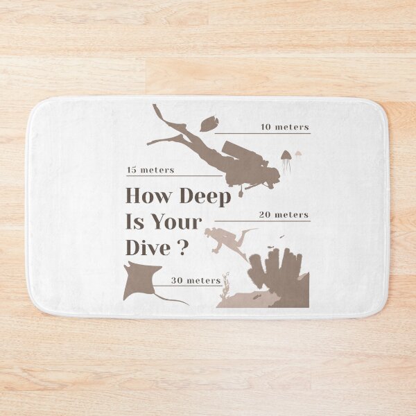 Item preview, How Deep Is Your Dive? designed and sold by miaoxiang9.