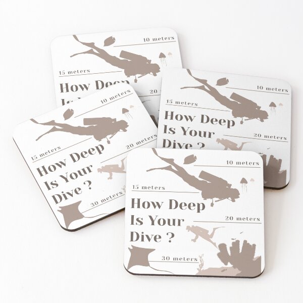 Item preview, How Deep Is Your Dive? designed and sold by miaoxiang9.