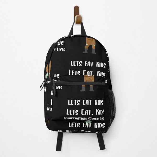 Item preview, Lets Eat Kids Punctuation Saves Lives Zombie designed and sold by Braxton Tanaka.