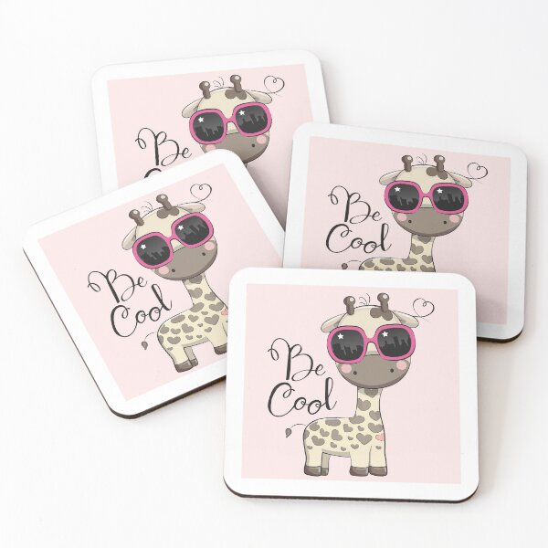 Item preview, Be Cool Giraffe designed and sold by MisterGooseShop.