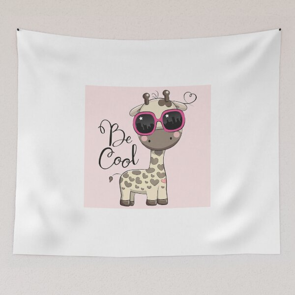 Item preview, Be Cool Giraffe designed and sold by MisterGooseShop.