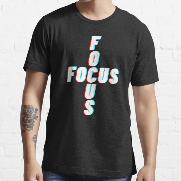 Focus Special 3D Effect Unisex T Shirt, Premium Design