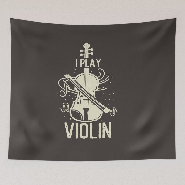 Item preview, Sophiscated "I Play Violin" Design for the Musically Inclined designed and sold by AyeAyeBeans.