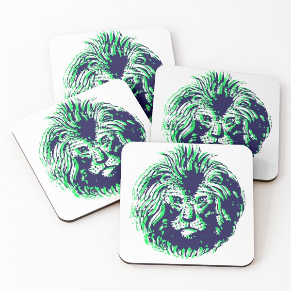 Item preview, The Neon Lion  designed and sold by Kirumi Designs.