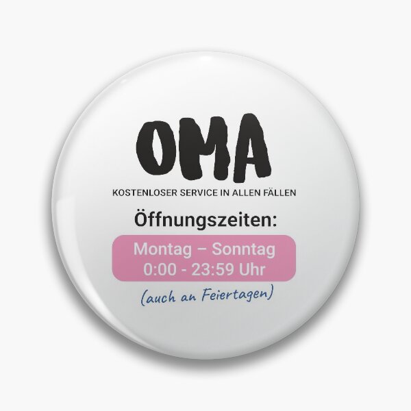 Item preview, Oma kostenloser Service in allen Fällen designed and sold by betternotes.
