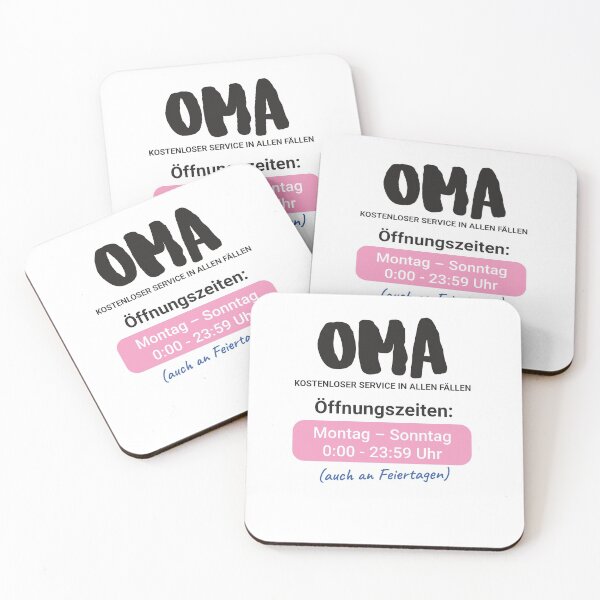 Item preview, Oma kostenloser Service in allen Fällen designed and sold by betternotes.