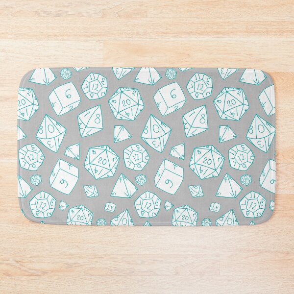 Item preview, Dice! Dice! Dice! — Teal and Grey designed and sold by Kiyye.