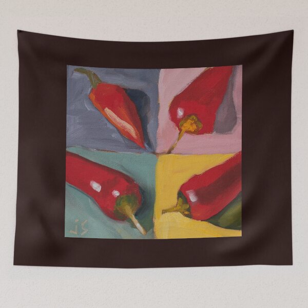Item preview, Hot Chilies and Crazy Colors designed and sold by JohnnaArt.