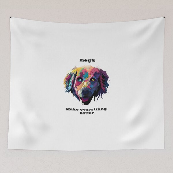Item preview, Dogs Make Everything Better t-shirt designed and sold by AitElmMost.