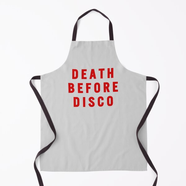 Item preview, Death Before Disco (Stripes) movie sweater statement designed and sold by Hecksploitation.