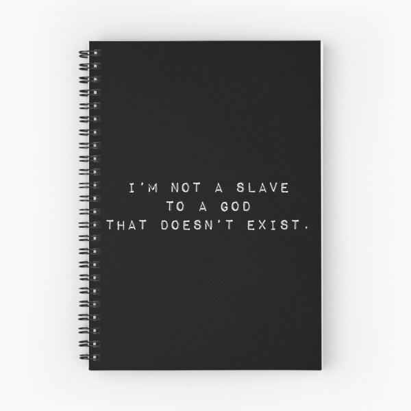 Item preview, I’m not a slave to a god that doesn’t exist. designed and sold by DotorEaon.
