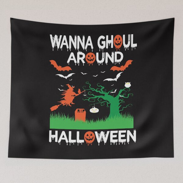 Item preview,  wanna ghoul around halloween  designed and sold by JobaBreezy.
