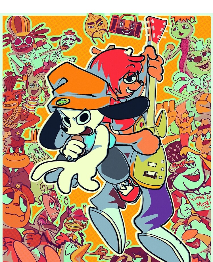 PaRappa the Rapper iPad Case & Skin for Sale by oublaichen