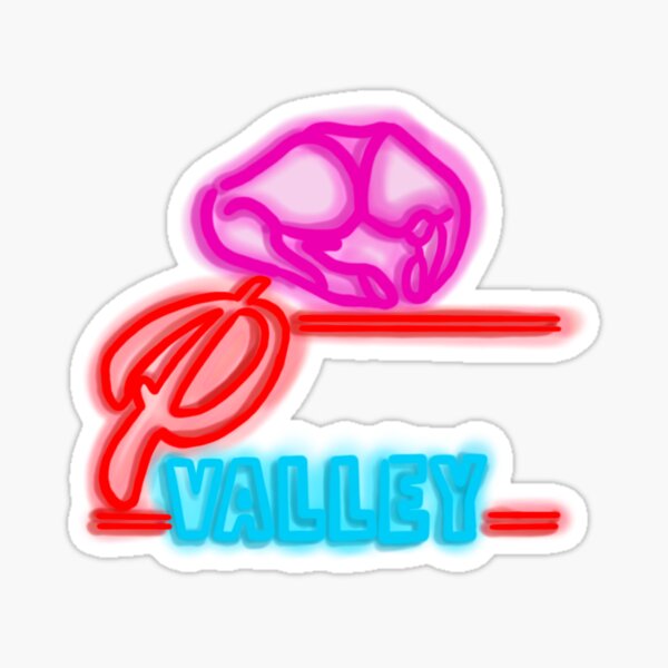 P-valley logo Sticker