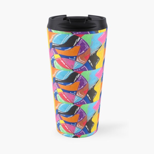 trapped shapes Travel Mug