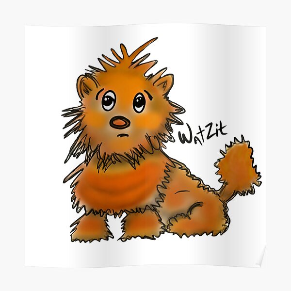 WatZit Enchanted Mythical Creature Poster
