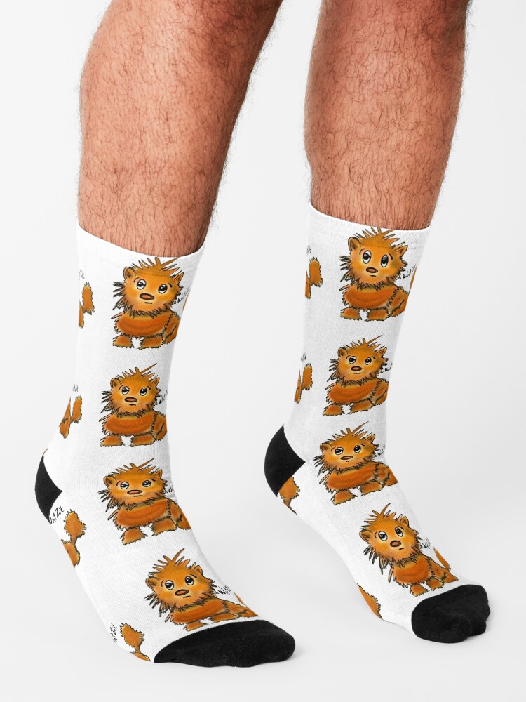 Alternate view of WatZit Enchanted Mythical Creature Socks