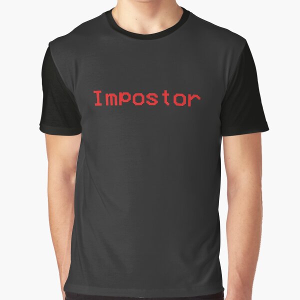 Impostor Among Us Game Graphic T-Shirt