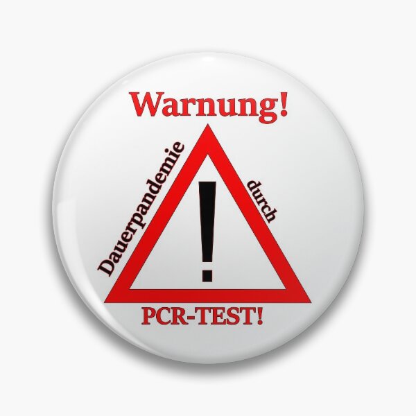 Item preview, Permanent pandemic through PCR test! designed and sold by ARTmanhART.
