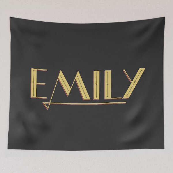 Item preview, Emily | Hand lettered names designed and sold by MoonBear Designs.