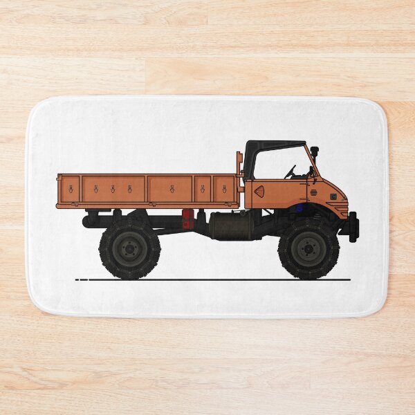 Item preview, Unimog Orange Vector designed and sold by mapurito.
