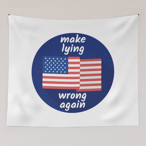 Item preview, make lying wrong again dump trump designed and sold by nimitkhurana.