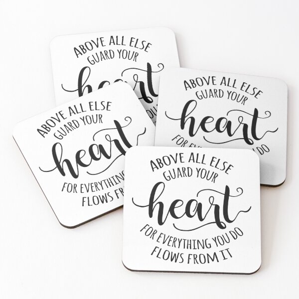 Item preview, Proverbs 4:23 - Guard your Heart designed and sold by amazingjoy.