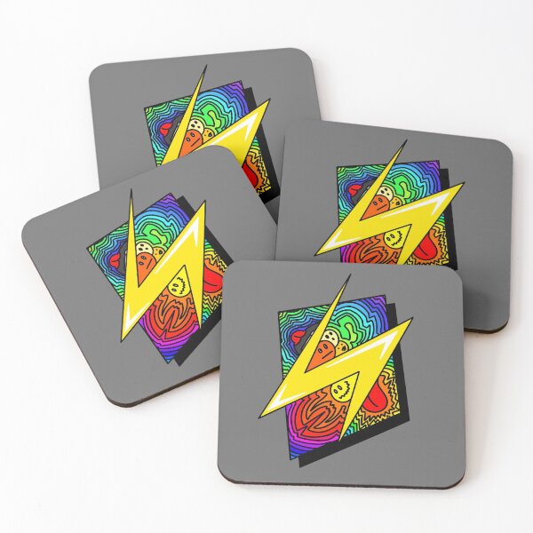 Item preview, Psychedelic Lightning Design/Art Sticker designed and sold by DModell.