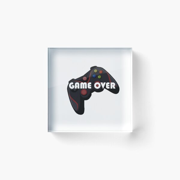 Item preview, game over  designed and sold by Kristikniceart.