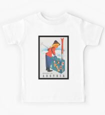Vintage poster - Austria Kids Tee