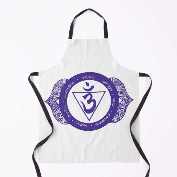 Item preview, Third Eye Chakra Mandala - 51 WBG designed and sold by chakraplaza.
