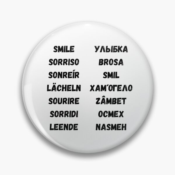 Item preview, Smile - European Languages designed and sold by Beyond Words.