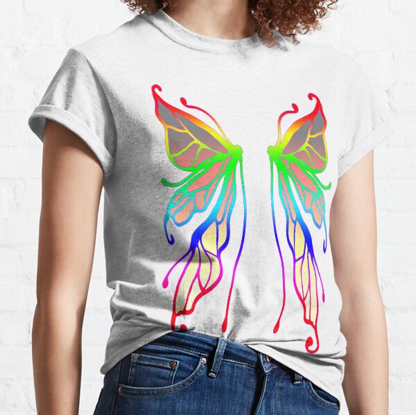 Item preview, Royal Faerie Wings you can wear!!!! (Rainbow Sunset) designed and sold by foxandtigersden.